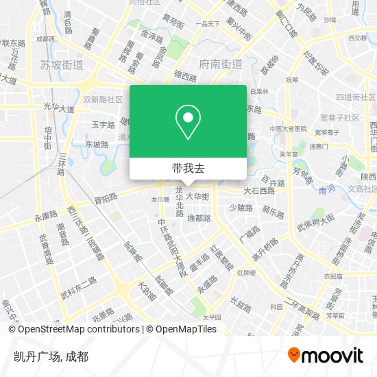 凯丹广场地图