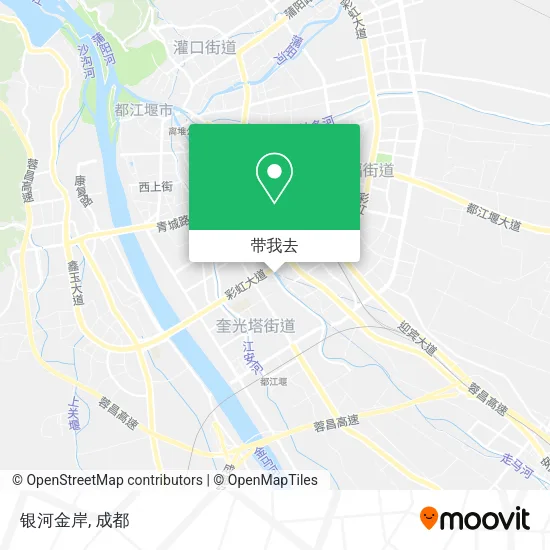 银河金岸地图