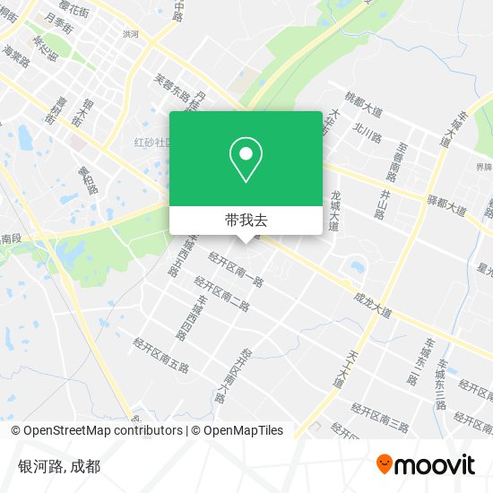 银河路地图