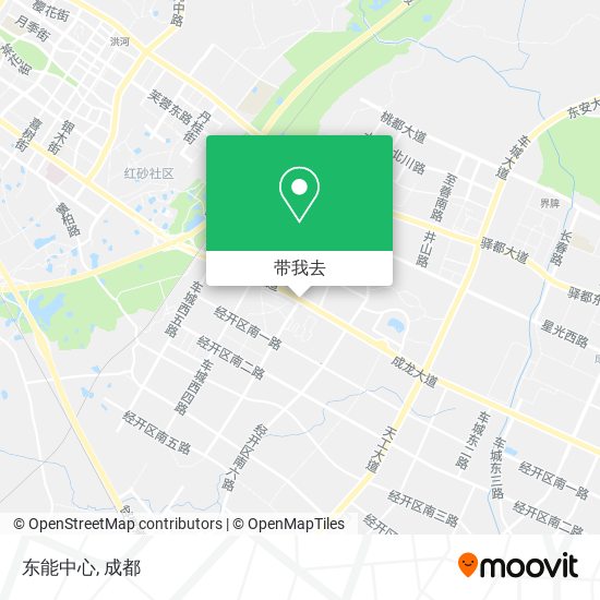 东能中心地图