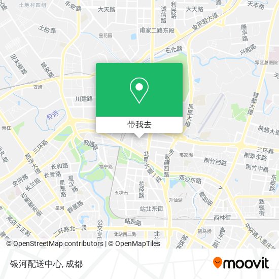 银河配送中心地图