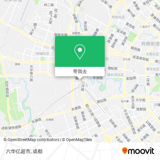 六华亿超市地图