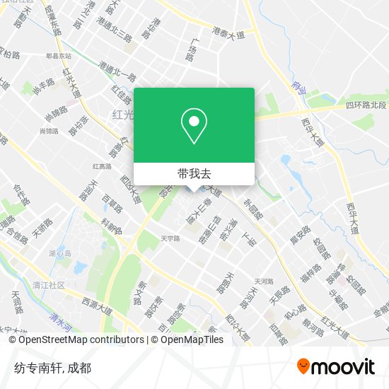 纺专南轩地图
