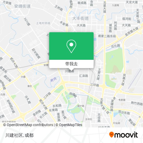 川建社区地图