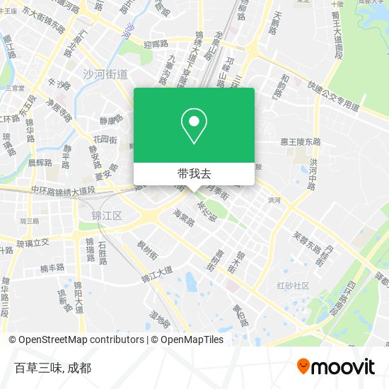百草三味地图