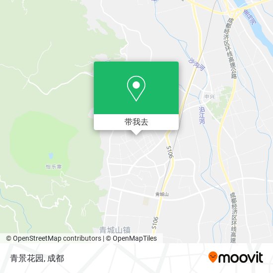 青景花园地图