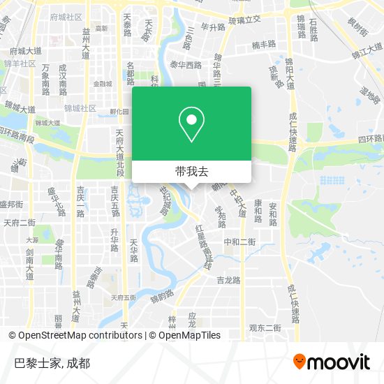 巴黎士家地图