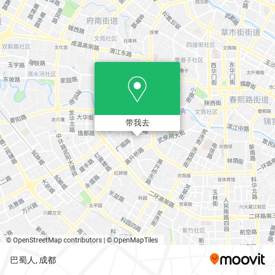 巴蜀人地图