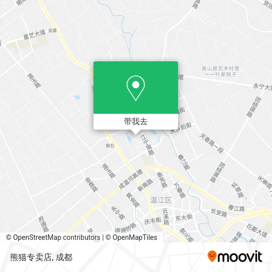 熊猫专卖店地图
