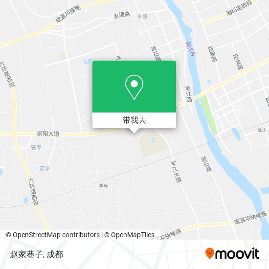 赵家巷子地图