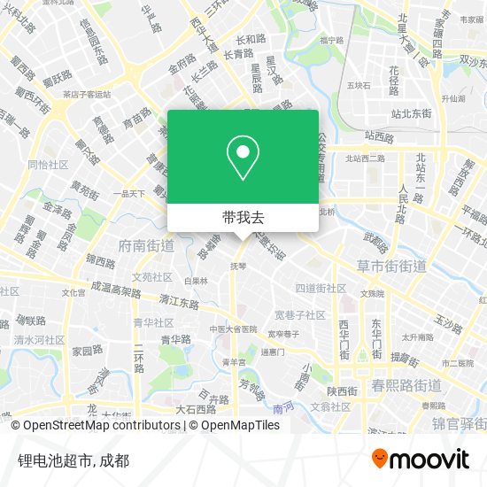 锂电池超市地图