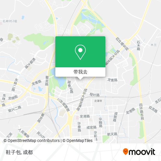 鞋子包地图
