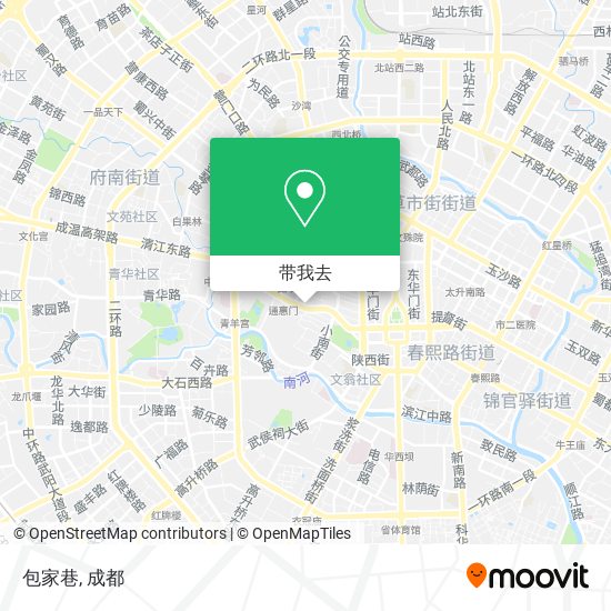 包家巷地图