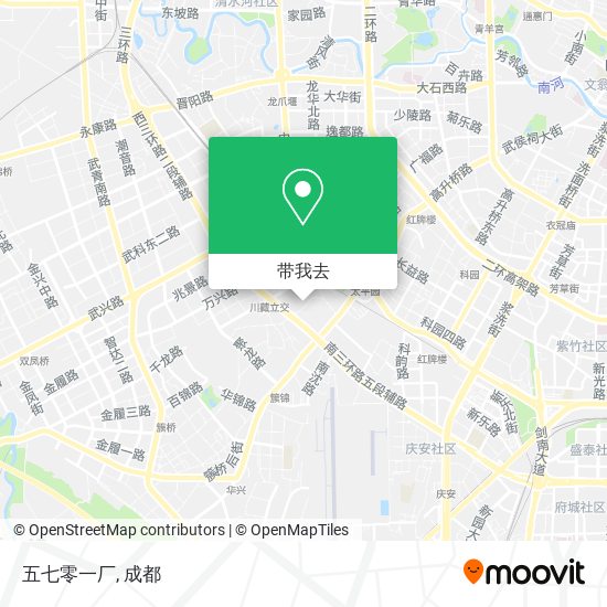 五七零一厂地图