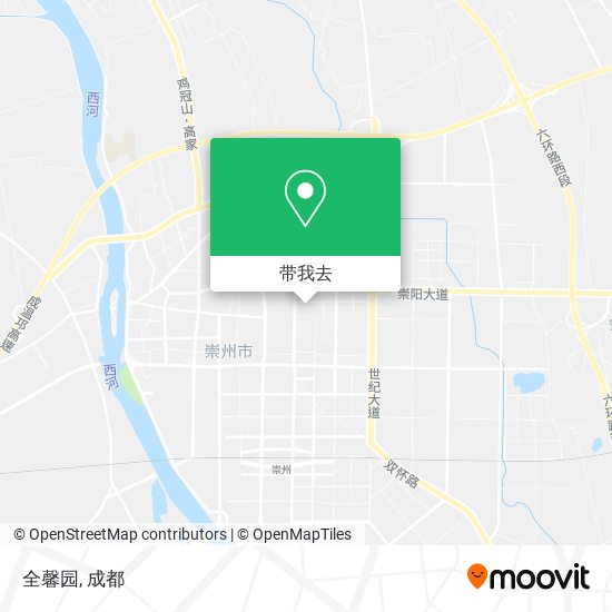 全馨园地图
