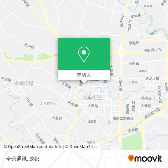 全讯通讯地图