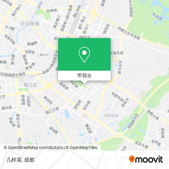 几样菜地图