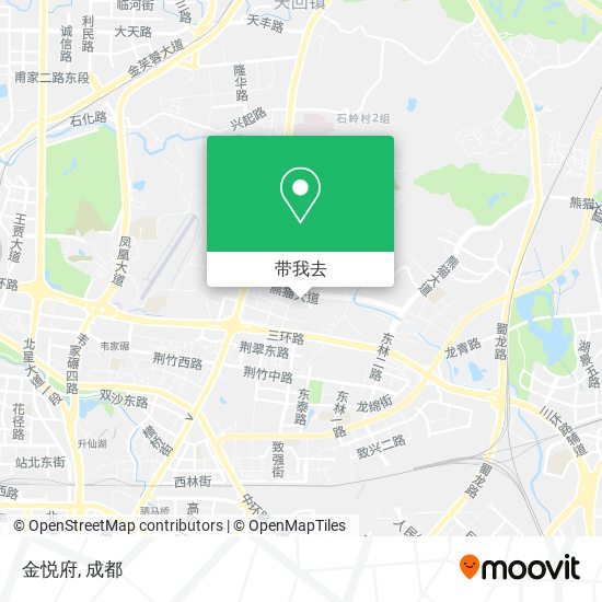 金悦府地图