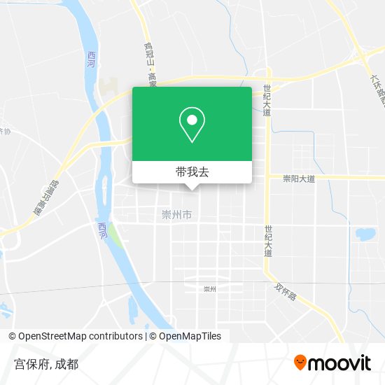 宫保府地图
