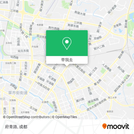 府青路地图
