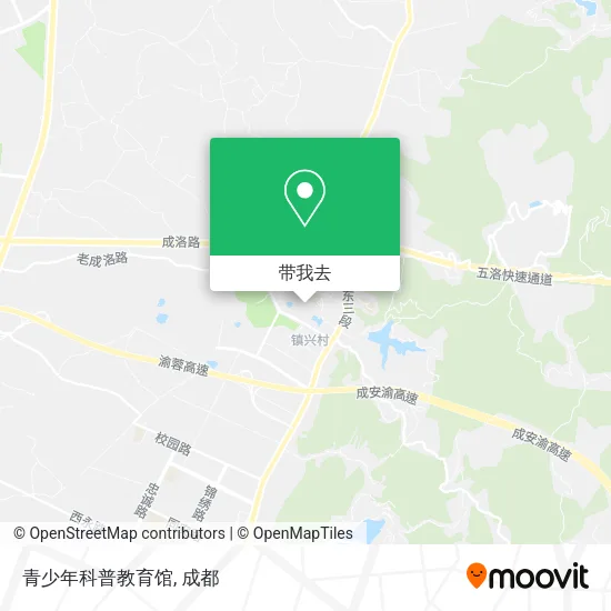 青少年科普教育馆地图