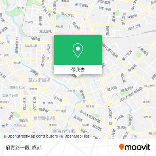 府青路一段地图