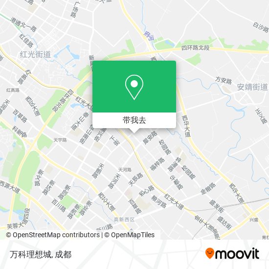 万科理想城地图