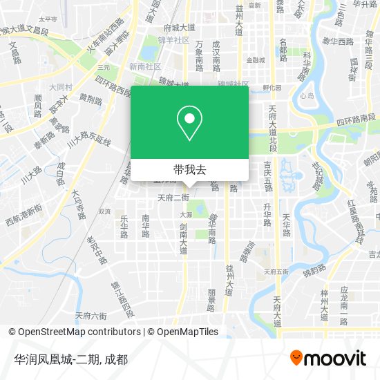 华润凤凰城-二期地图