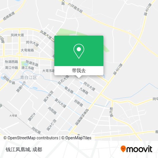 钱江凤凰城地图