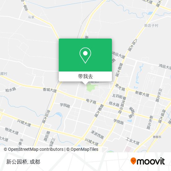 新公园桥地图