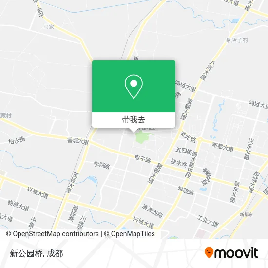 新公园桥地图