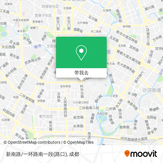 新南路/一环路南一段(路口)地图