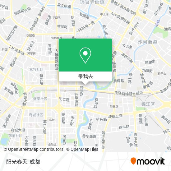 阳光春天地图