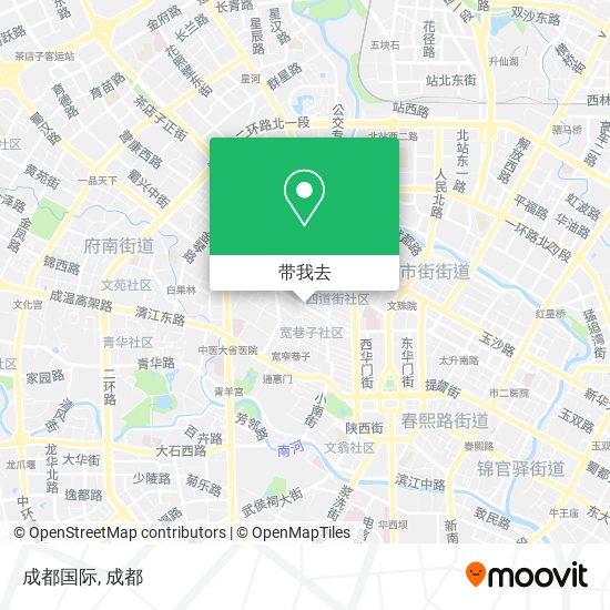 成都国际地图