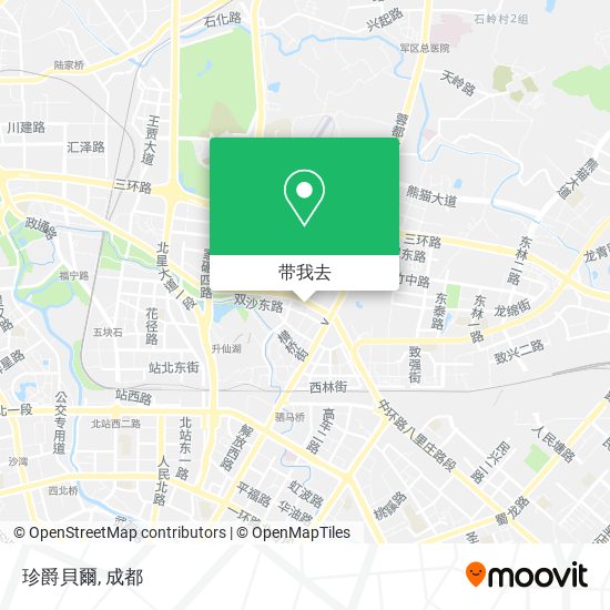 珍爵貝爾地图