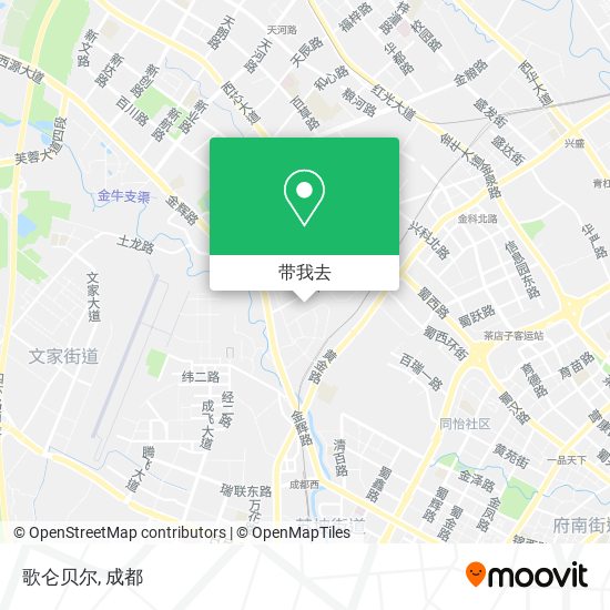 歌仑贝尔地图