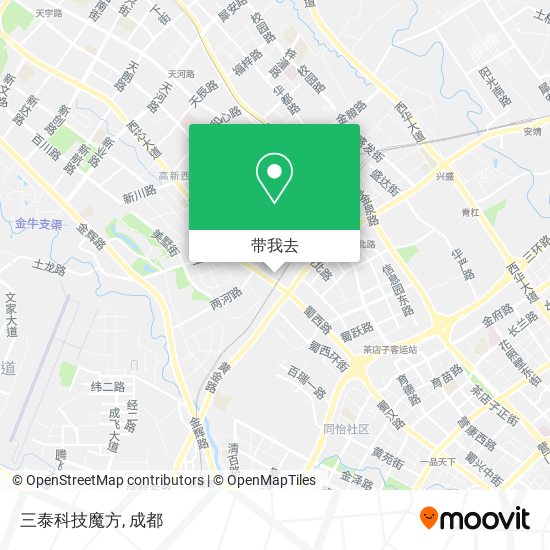 三泰科技魔方地图