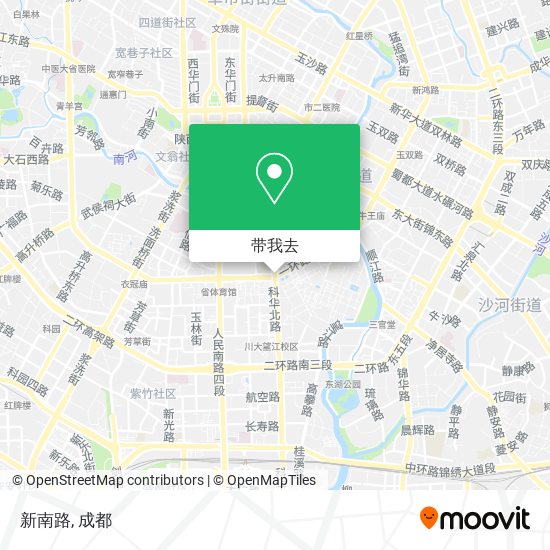 新南路地图
