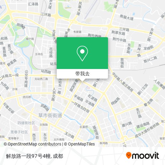 解放路一段97号4幢地图