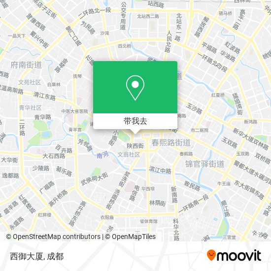 西御大厦地图