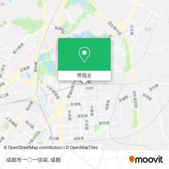 成都市一〇一信箱地图