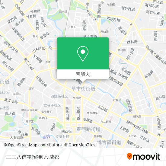 三三八信箱招待所地图