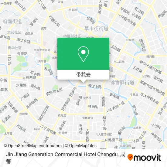 Jin Jiang Generation Commercial Hotel Chengdu地图