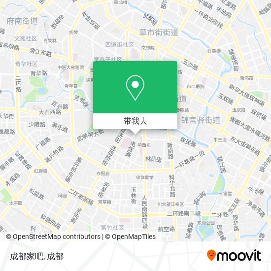 成都家吧地图