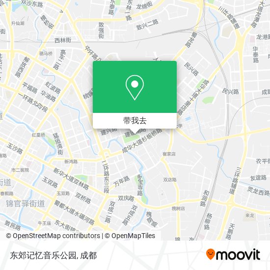 东郊记忆音乐公园地图