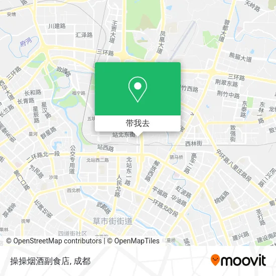 操操烟酒副食店地图