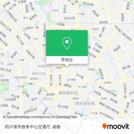 四川省市政务中心交通厅地图