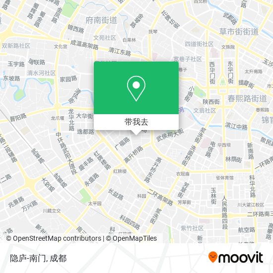 隐庐-南门地图