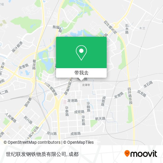 世纪联发钢铁物质有限公司地图
