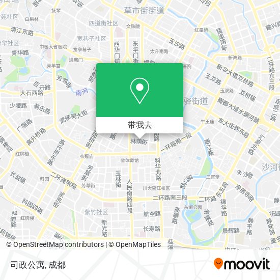 司政公寓地图